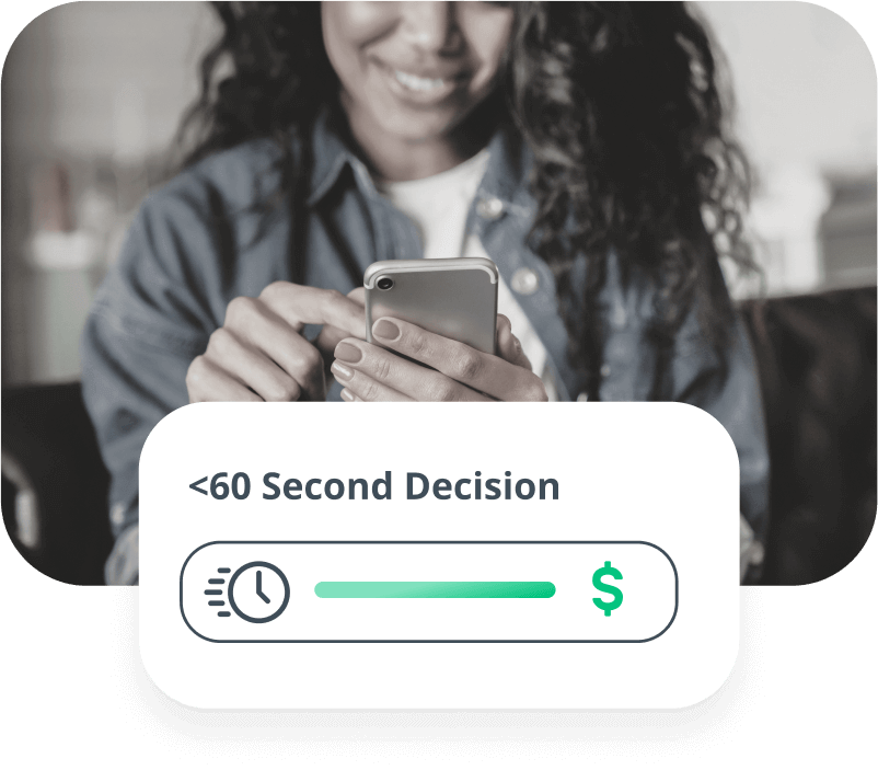 less than 60 second decision